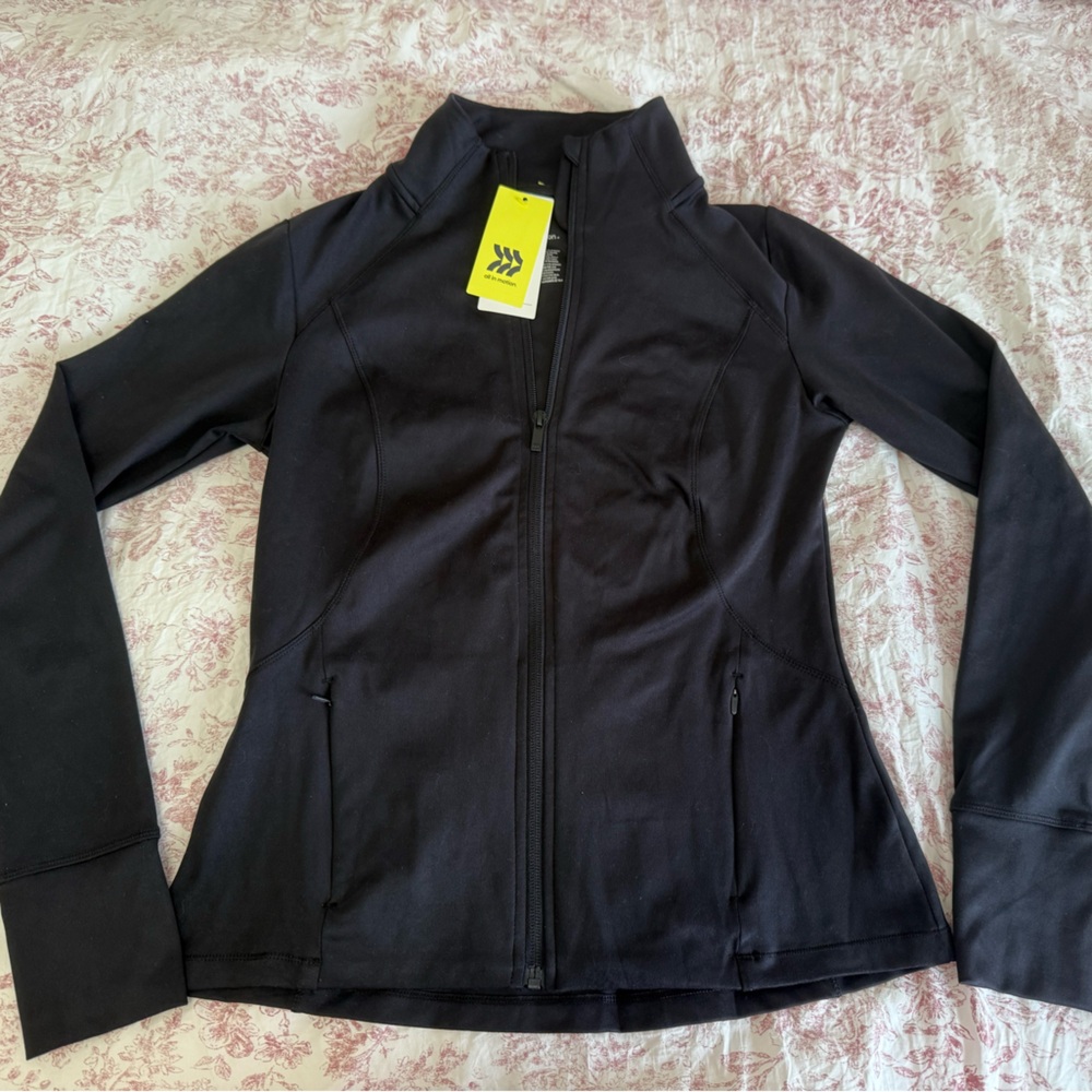 all in motion Women’s Black Full-Zip Jacket